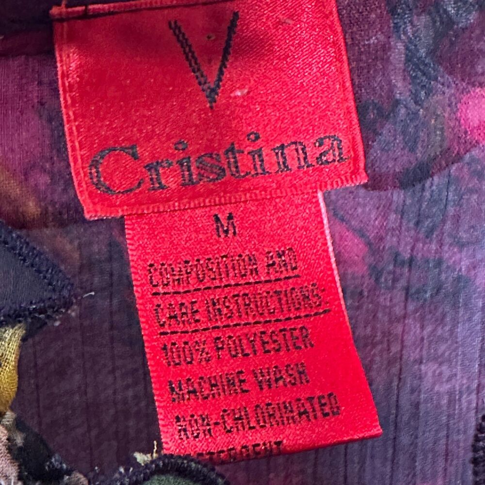V Christina Romatic Boho Top Medium - Picture 10 of 12